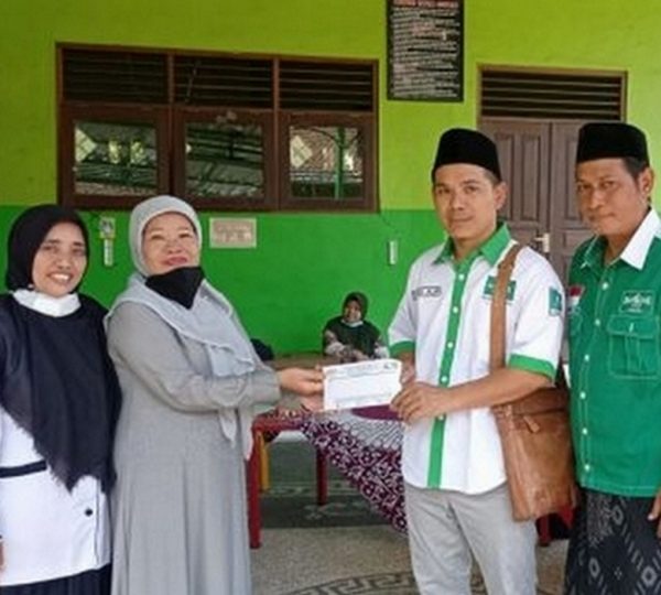 Tepati Janji, PW LPBI NU Bali dan NU Care-LAZISNU Bali Kirim Bantuan ke RA Khadijah Tabanan