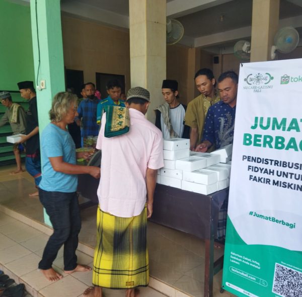 Tunaikan Amanah, PW NU Care-LAZISNU Bali Distribusikan Fidyah